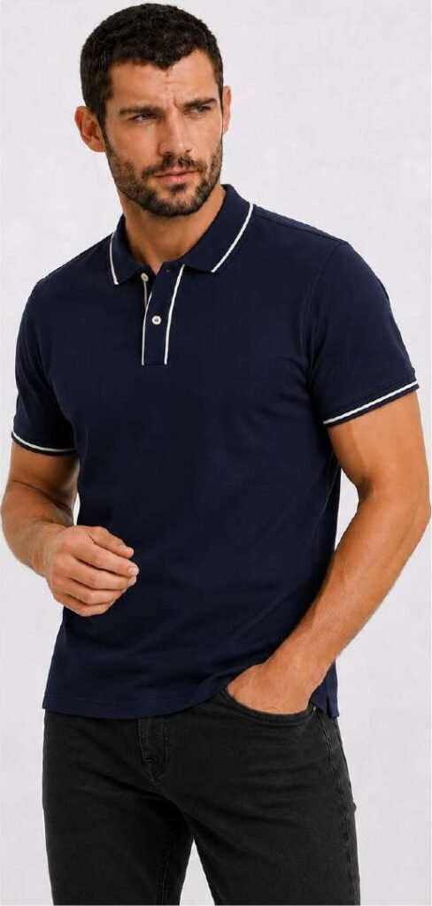 Chomba Jersey Con Vivos — Art. 5003