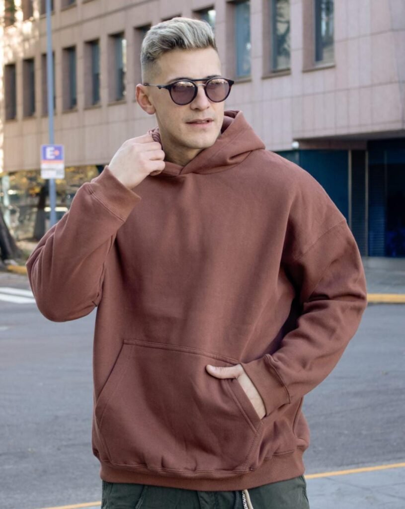 Pack x5 — Canguro oversize de friza peinada