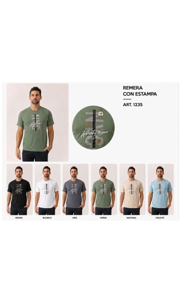 Pack x5 — Remera oversize estampada