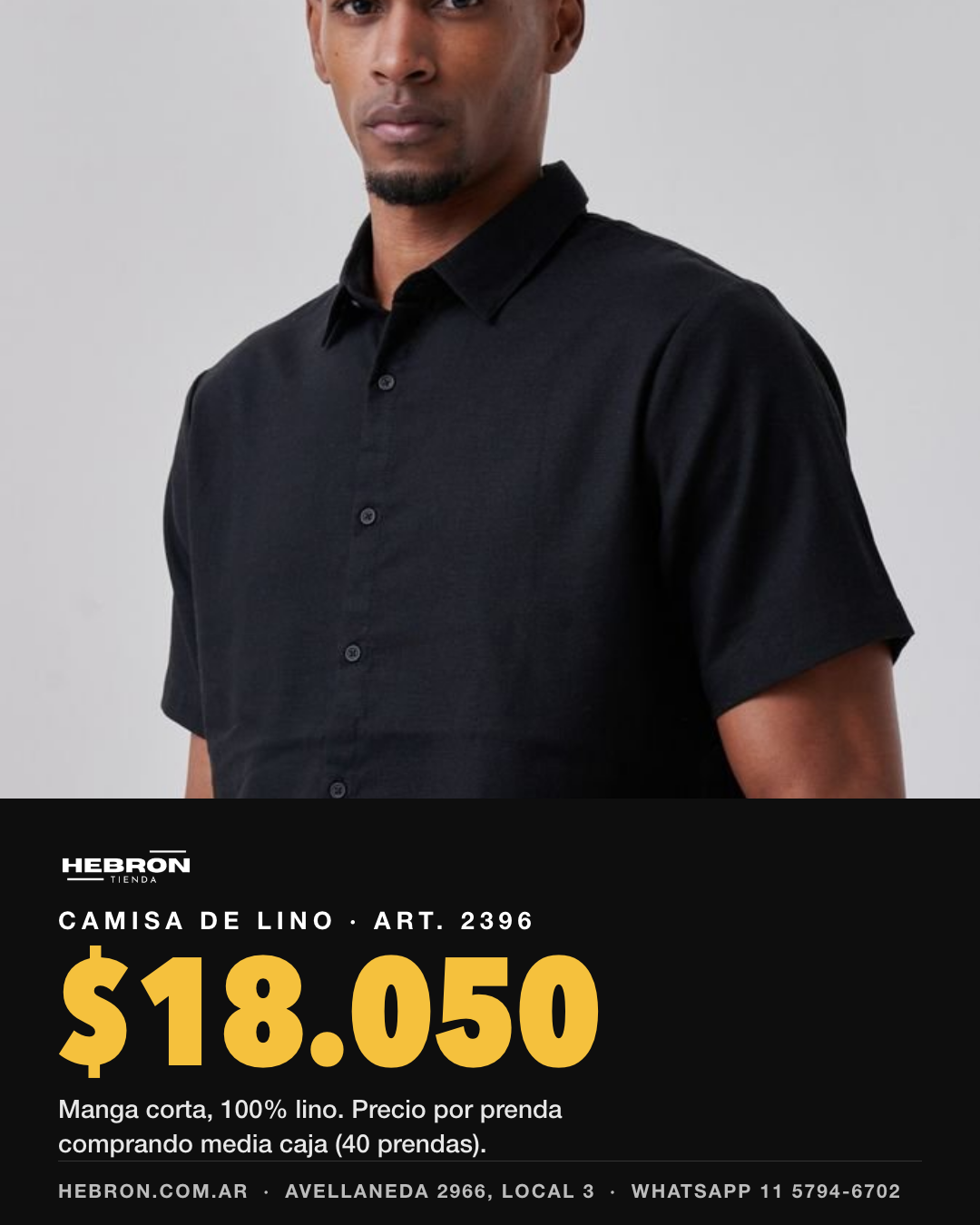 Camisa de lino por mayor — Art. 2396