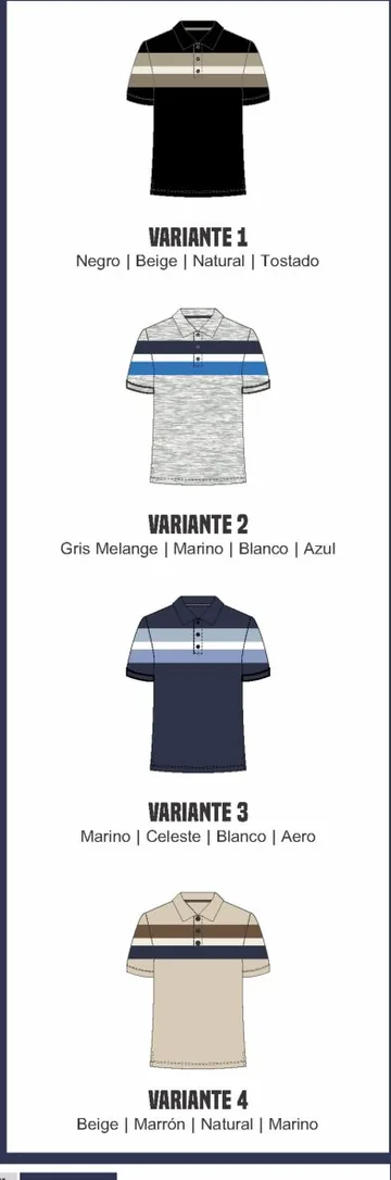 Colores disponibles del artículo 2290