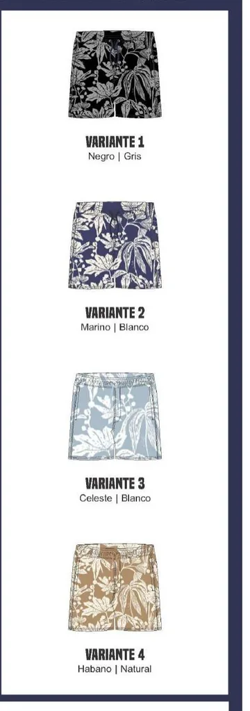 Colores disponibles del artículo 5517