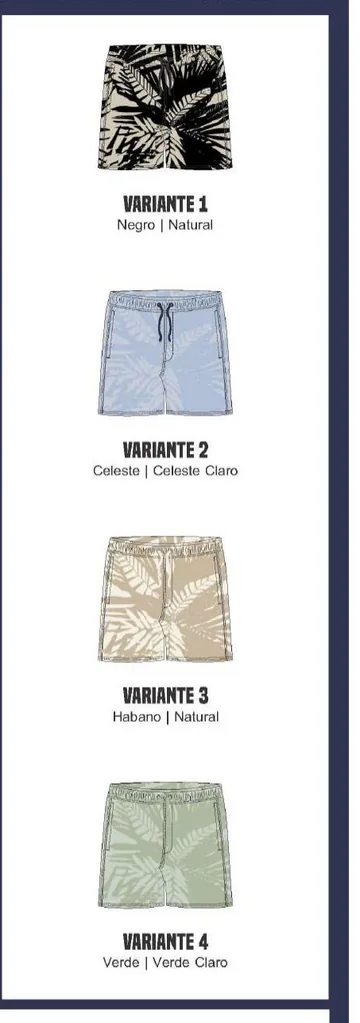 Colores disponibles del artículo 5520